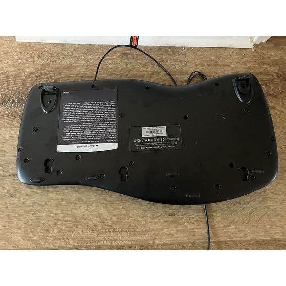 Microsoft Natural Ergonomic Keyboard USB 4000 V1.0 KU-0462 W/ Front Lifter - Picture 2 of 7